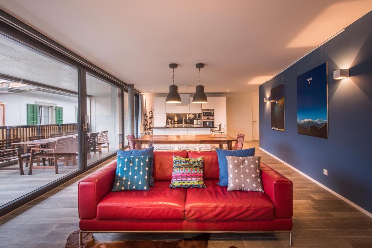 Independance Penthouse Apartman Interlaken Kültér fotó